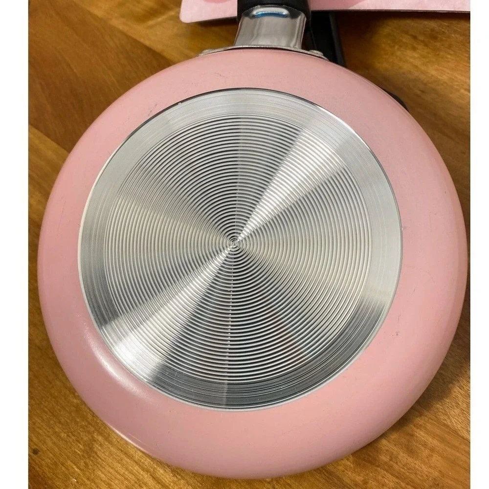 Mini Frying Pan/Skillet Pink With Spatula, Core kitchen 2pc.